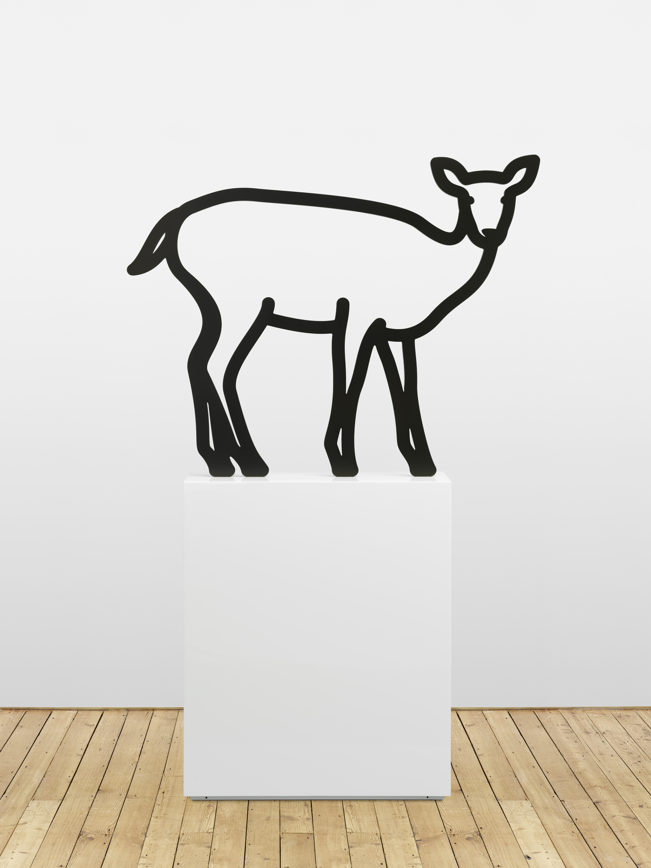 “Deer 3” by Julian Opie (Courtesy of the artist and Kukje Gallery)