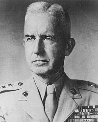 This photo released by the Ministry of Patriots and Veterans Affairs on Friday, shows late Gen. Oliver Prince Smith of the US Marine Corps. (Ministry of Patriots and Veterans Affairs)