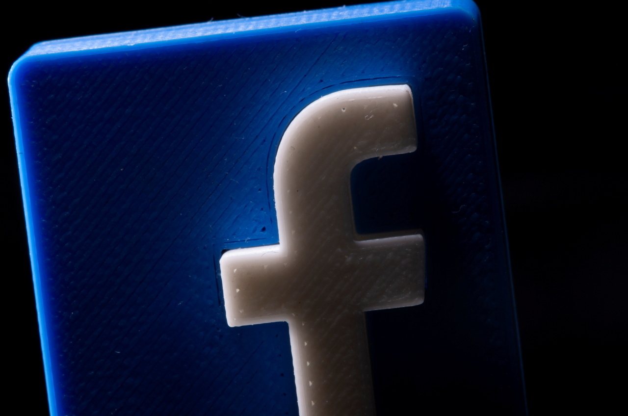 A 3D printed Facebook logo is seen in this illustration picture taken May. 4 (Reuters-Yonhap)
