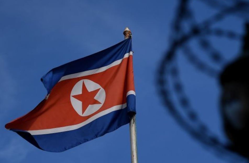 North Korean flag (AFP-Yonhap)