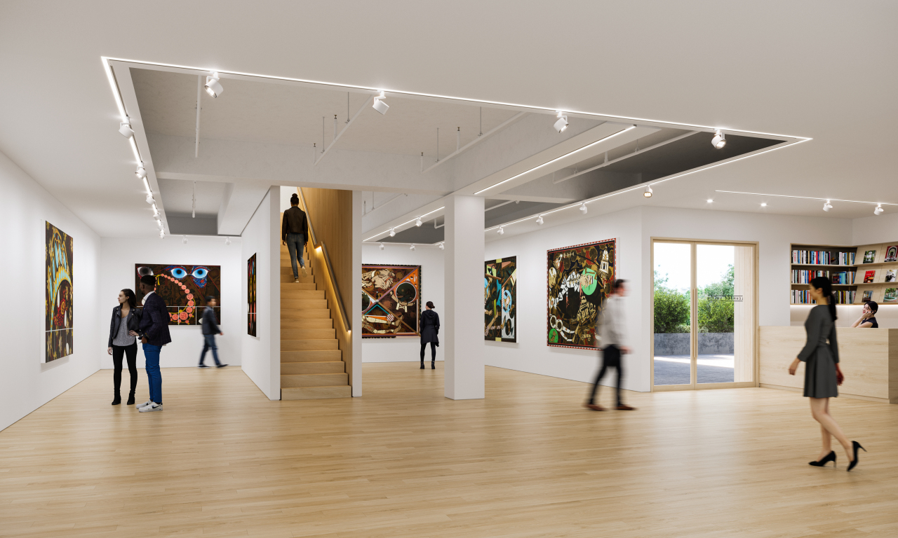A rendering of the gallery’s newly renovated building (Courtesy of the gallery)