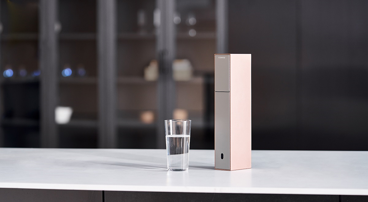 The Noble built-in water purifier (Coway)