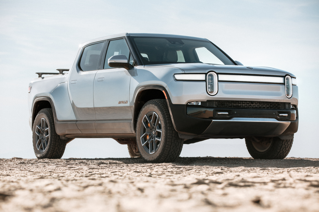 Rivian electric pickup truck R1T (Rivian)