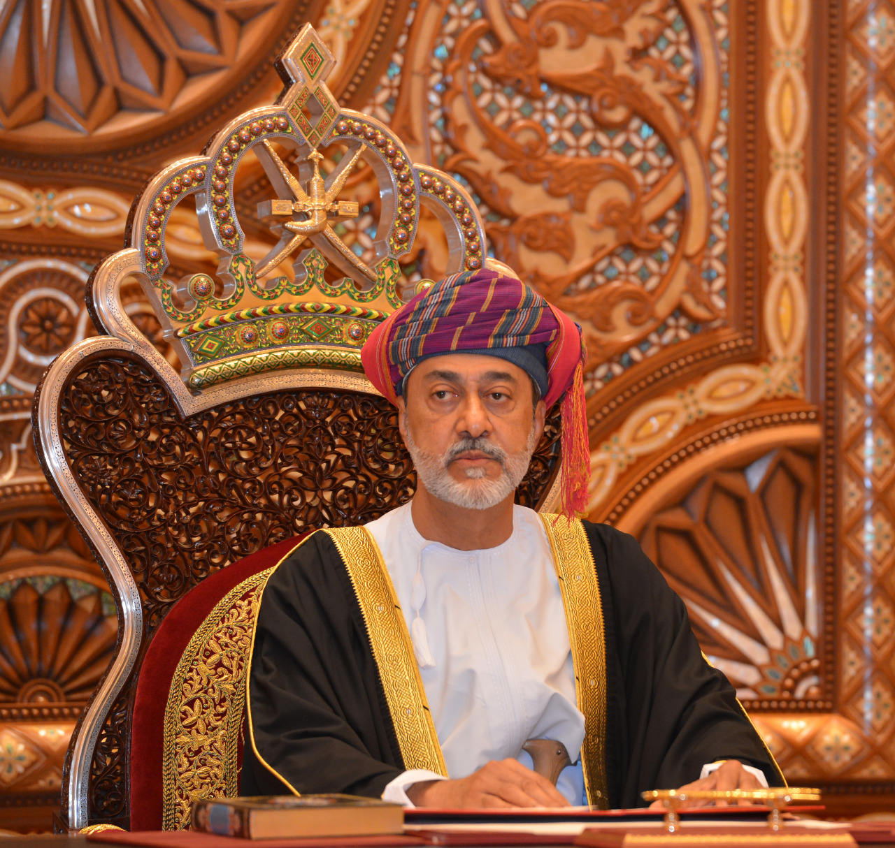 His Majesty Haitham bin Tariq, sultan of Oman