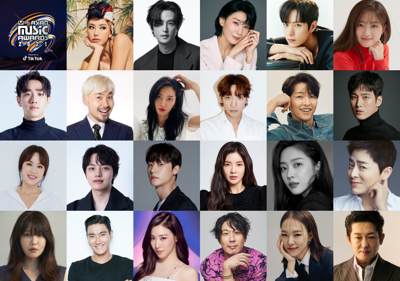 Presenters for 2021 Mnet Asian Music Awards (CJ ENM)