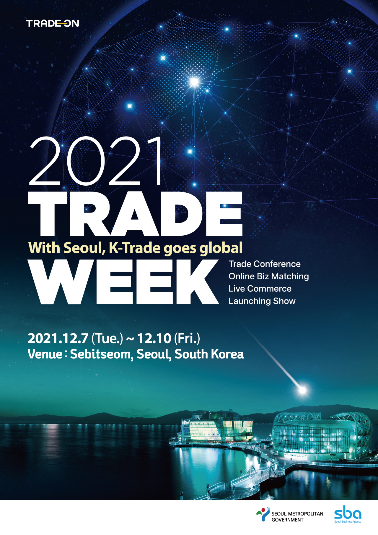 Poster image of 2021 Trade Week (Seoul Business Agency)