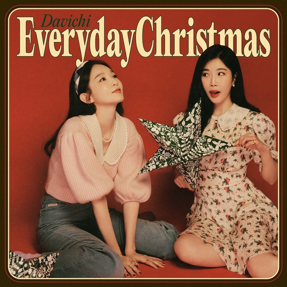 Cover image for Davichi’s “Everyday Christmas” (Wake One Entertainment)