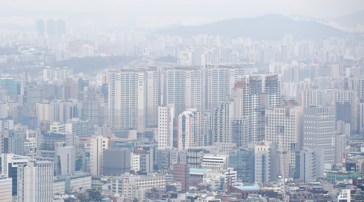 Apartments in Seoul. (Yonhap)