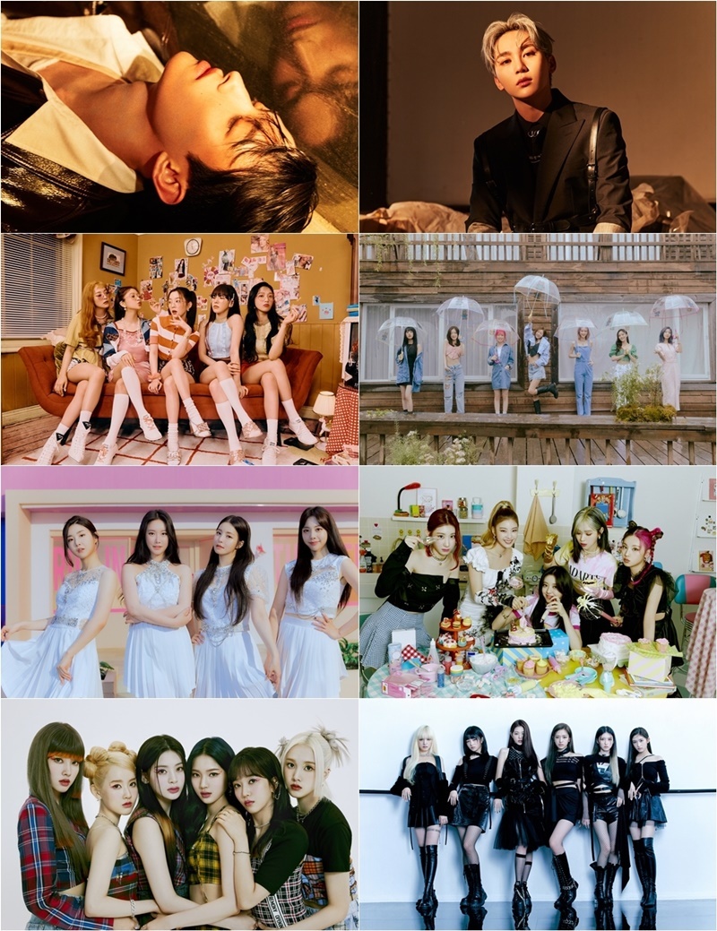 Partial performer lineup for “2021 KBS Song Festival” (KBS)