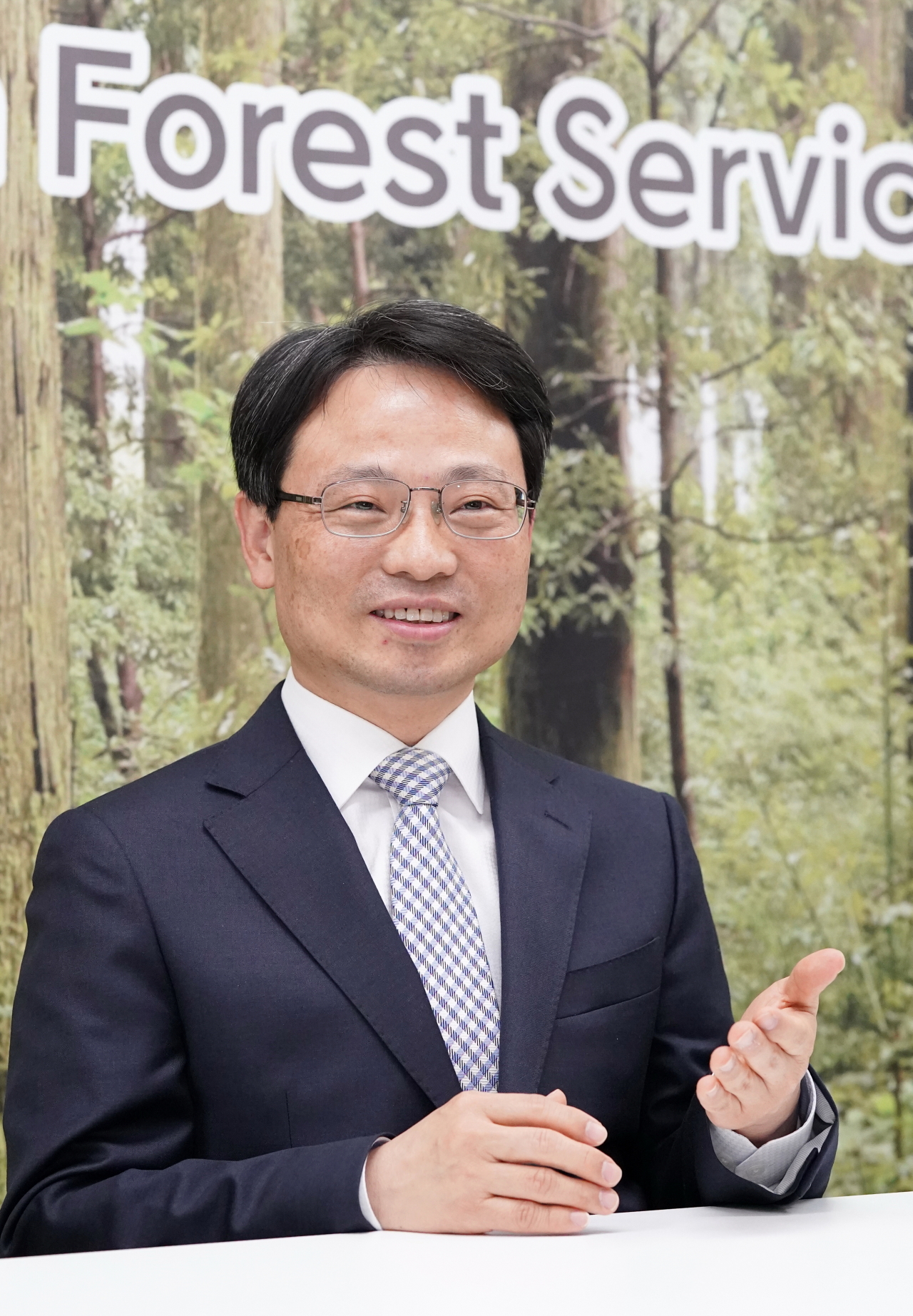 Park Eun-shik, head of the international affairs bureau of the Korea Forest Service (KFS)