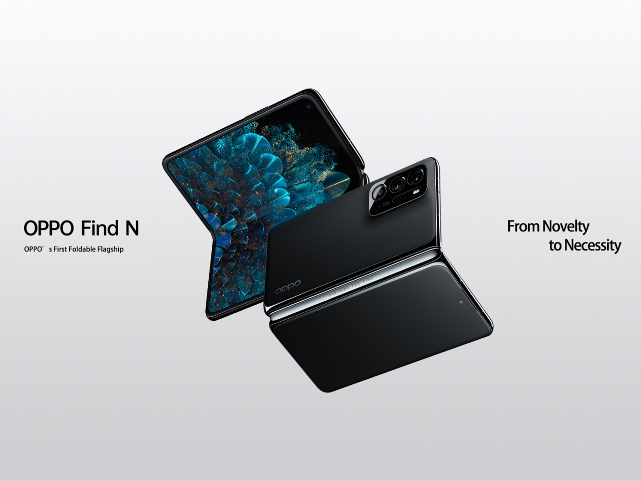 A promotional image of Oppo‘s Find N (Guangdong Oppo Mobile Telecommunications)