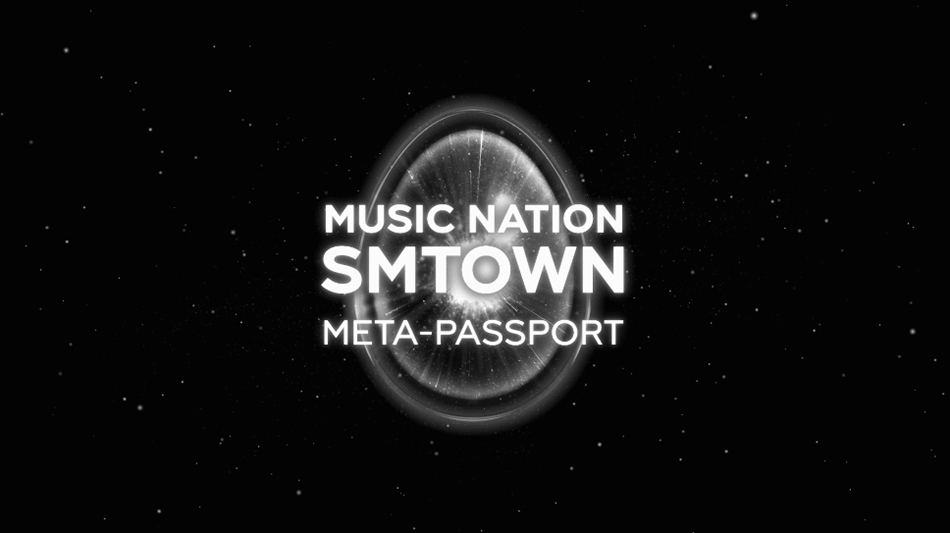 A promotional image of Music Nation SMTown Meta-passport (S.M. Entertainment)