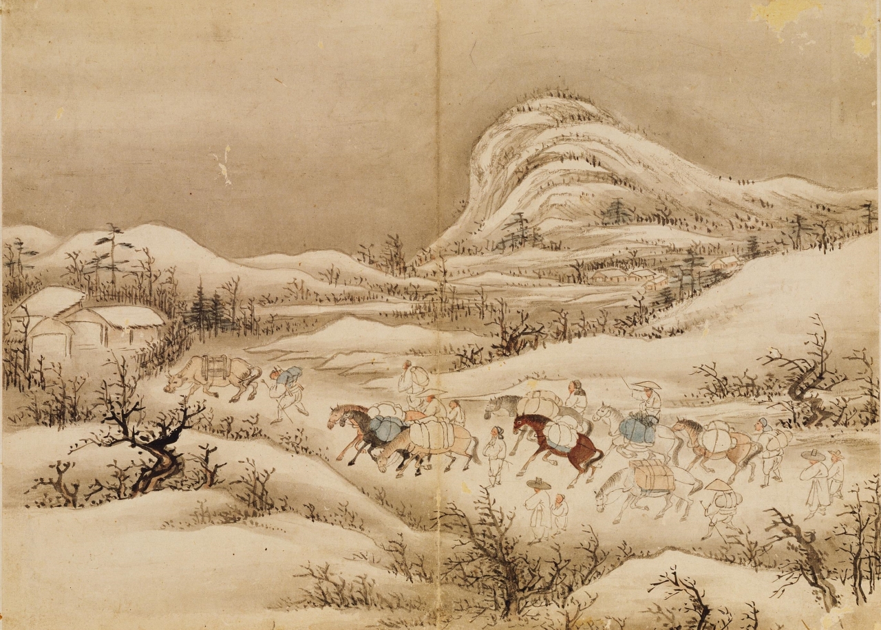 Joseon-era painter Lee Hyung-rok's “Seoljunghyangsi” (National Museum of Korea)