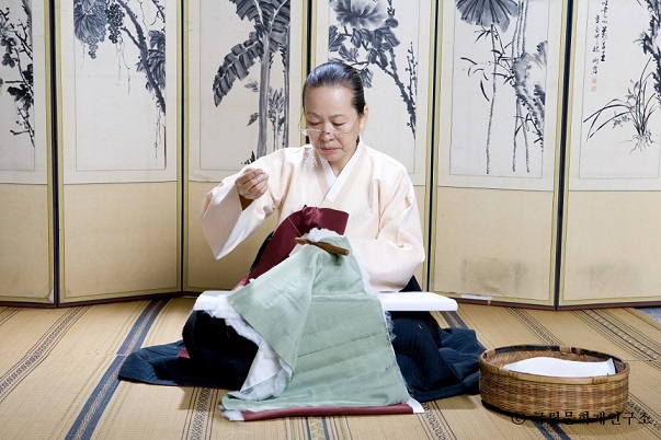 Nubijang Kim Hae-ja, a traditional Korean quilter (Kim Hae-ja)