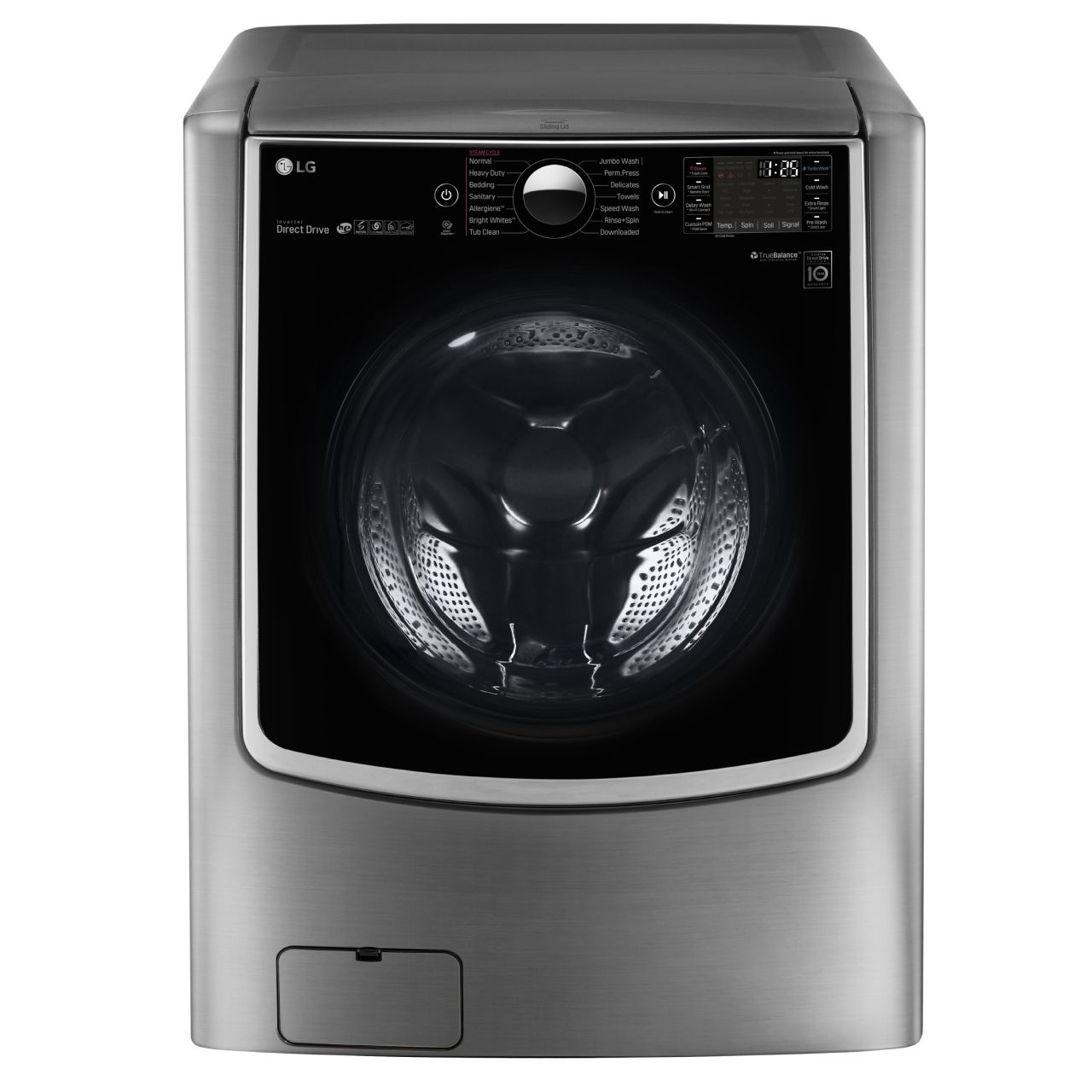 LG's large-capacity front-load washing machine WM9000HWA (LG Electronics)