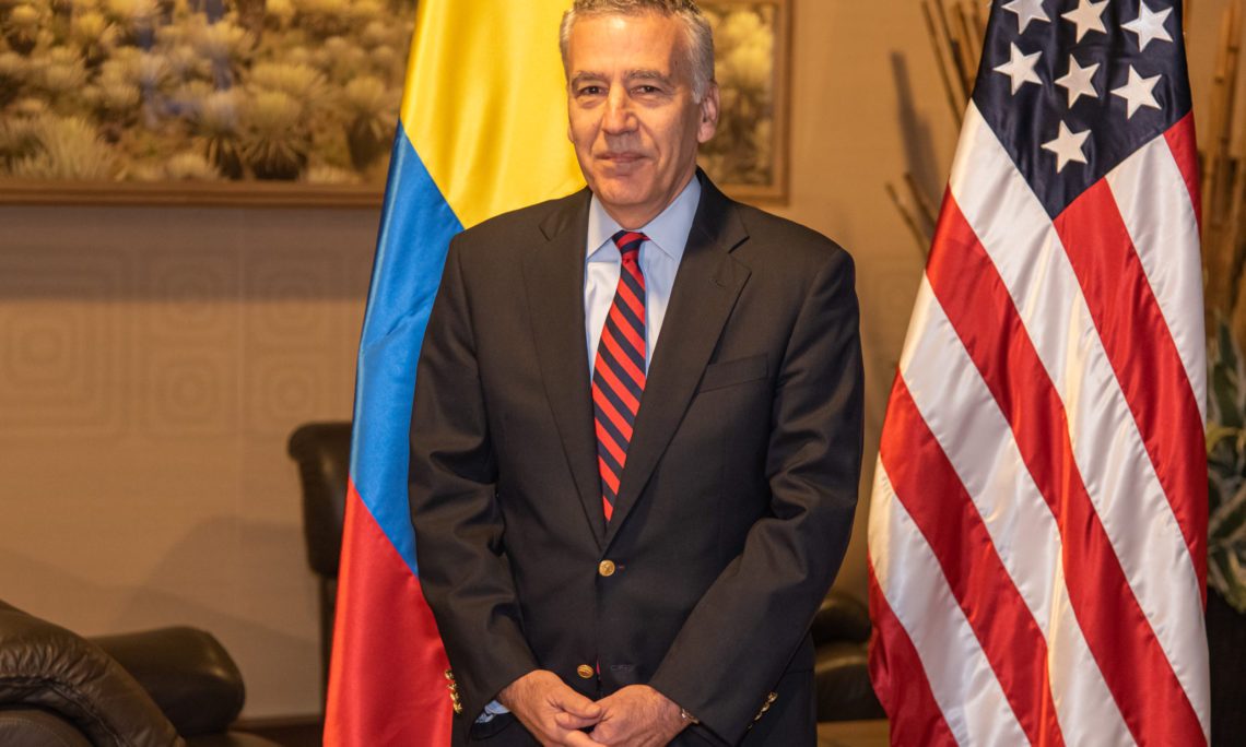 US Ambassador to Colombia, Philip Goldberg (US Embassy in Colombia)