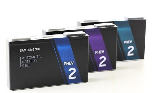 Samsung SDI’s prismatic EV battery cells (Samsung SDI)