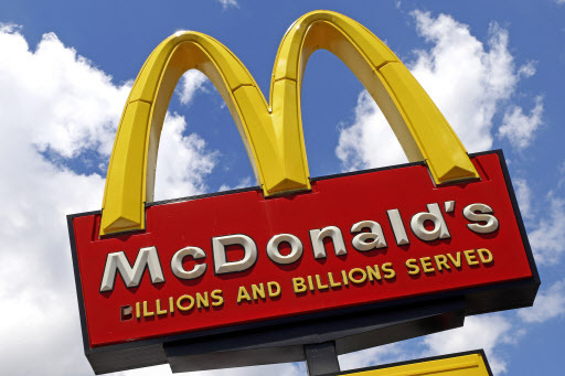 A photo shows the outside of a McDonald‘s restaurant. (Yonhap)