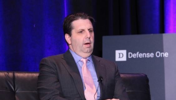 Former US Ambassador to Seoul Mark Lippert speaks at a defense-related forum in Washington on Nov. 9, 2017. (Yonhap)