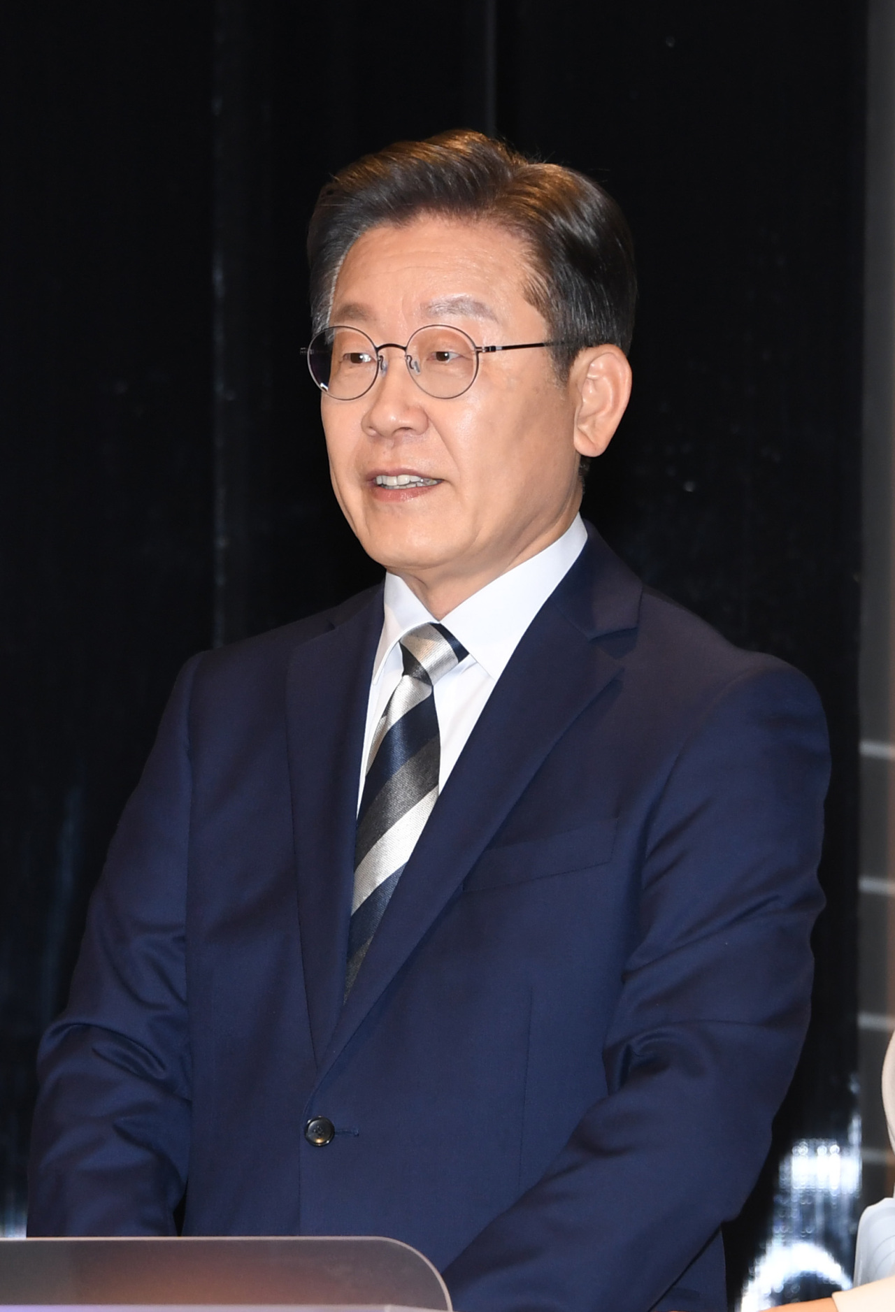 Presidential nominee Lee Jae-myung of the ruling Democratic Party of Korea (Joint Press Corps)