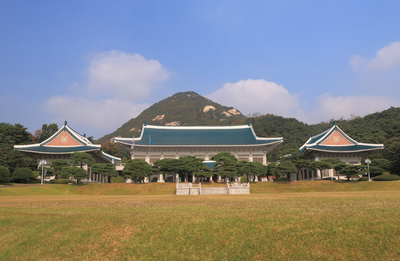 South Korea's presidential office, Cheong Wa Dae (123rf)