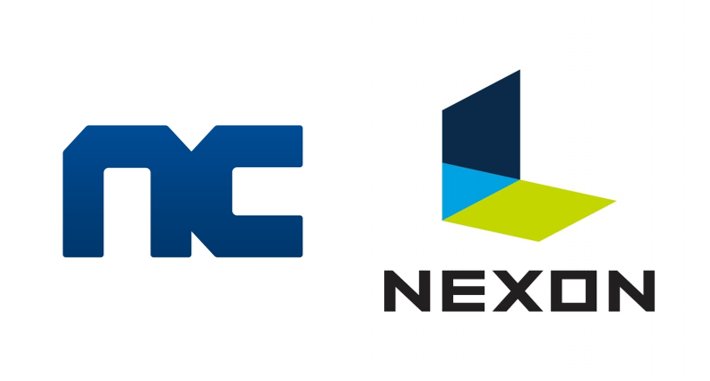 Corporate identities of NCSoft, Nexon (Provided by each company)