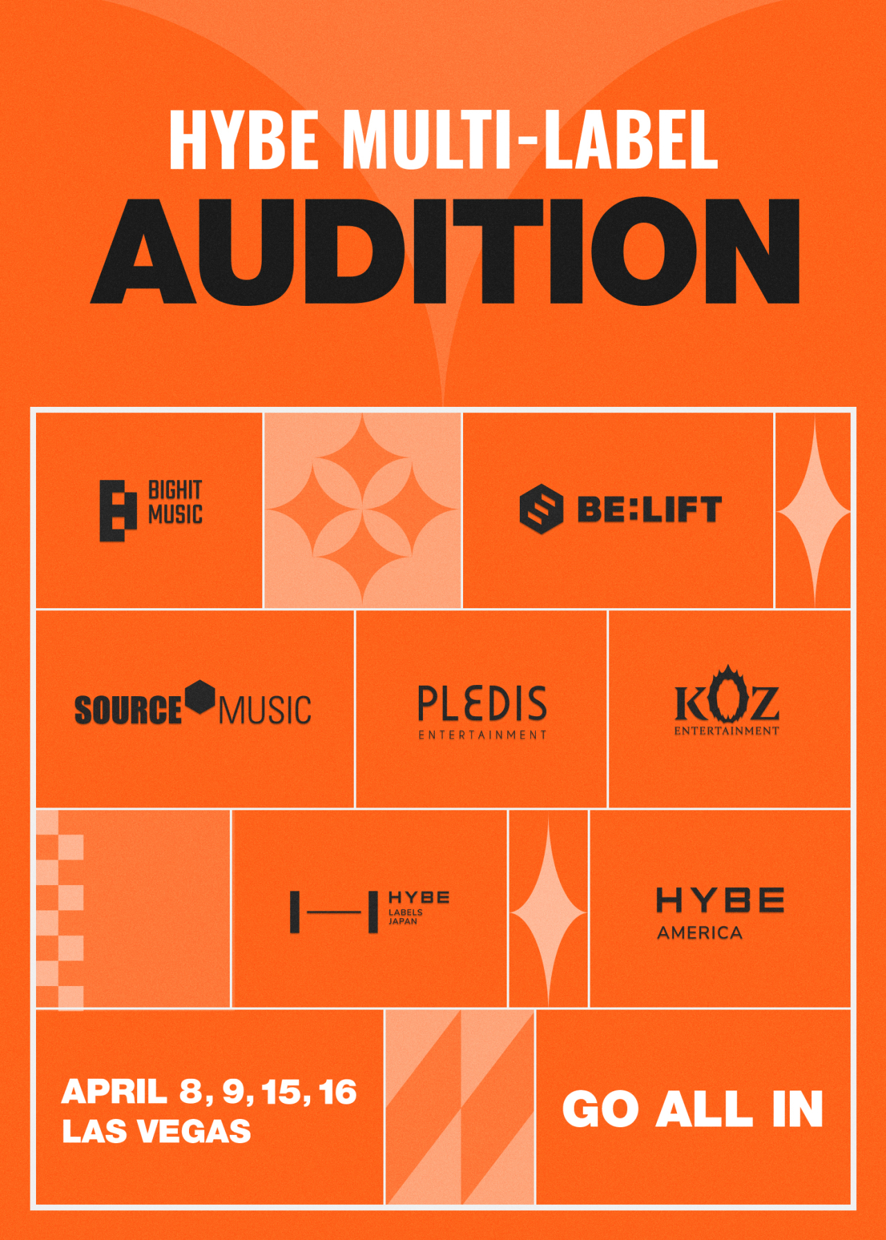 Poster image of “Hybe Multi-label Audition” (Hybe)