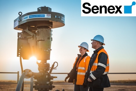 Senex Energy officials work at its gas field in Australia. (Posco International)