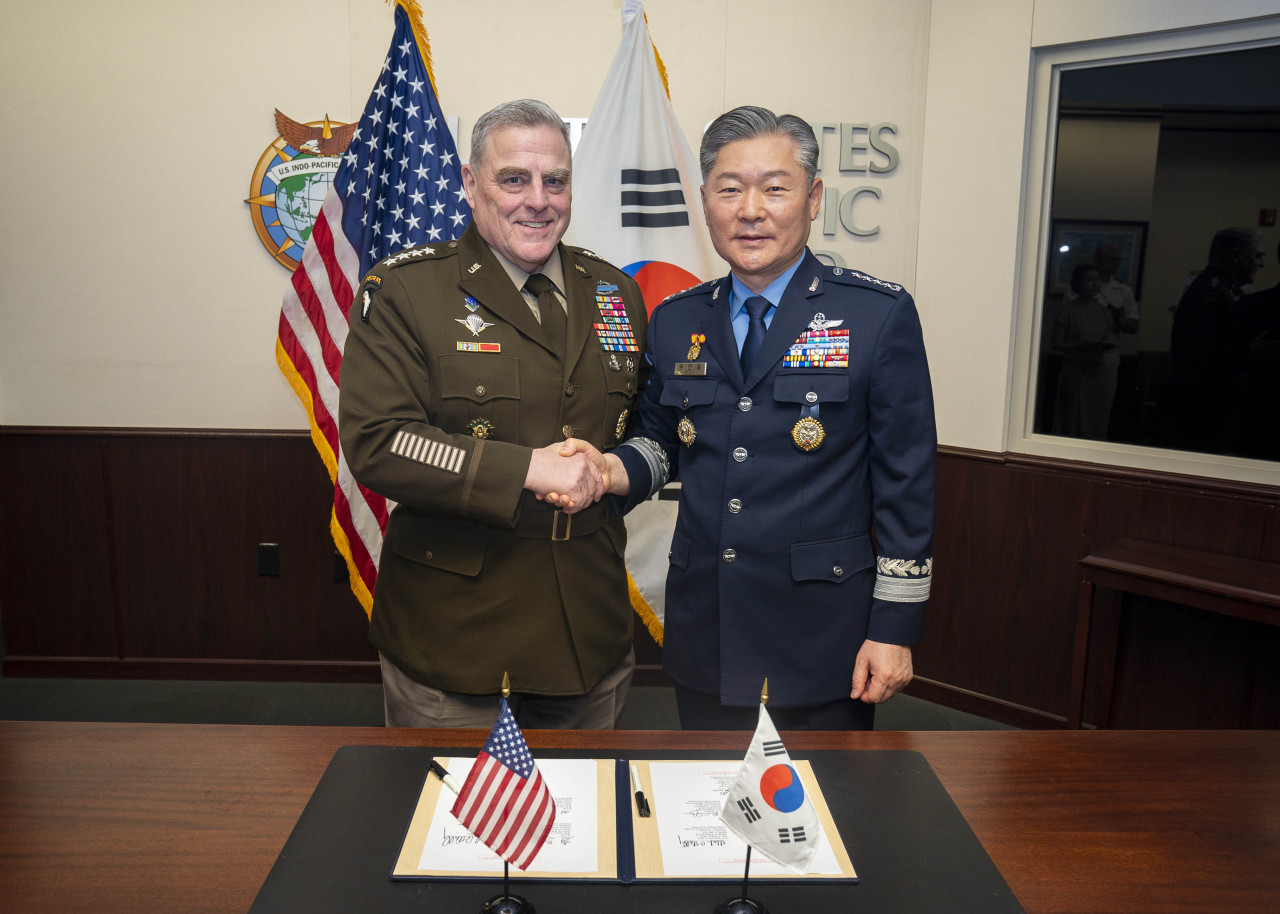 미국의 한국이 전쟁계획을 재작성하는 지령을 승인하고 본격적으로 프로세스를 개시