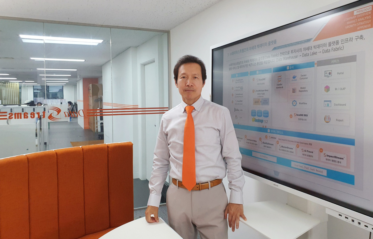 Lee Young-sang, president and CEO of DataStreams, a data management company in Seoul