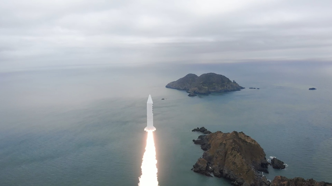 South Korea launches a homegrown solid-fuel space rocket for the first time Wednesday at a testing site of the Agency for Defense Development located in Taean, South Chungcheong Province. (File Photo - Ministry of National Defense)