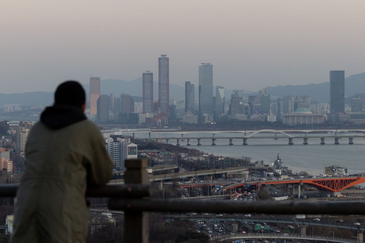 A view of the Yeouido financial district in Seoul (Bloomberg)