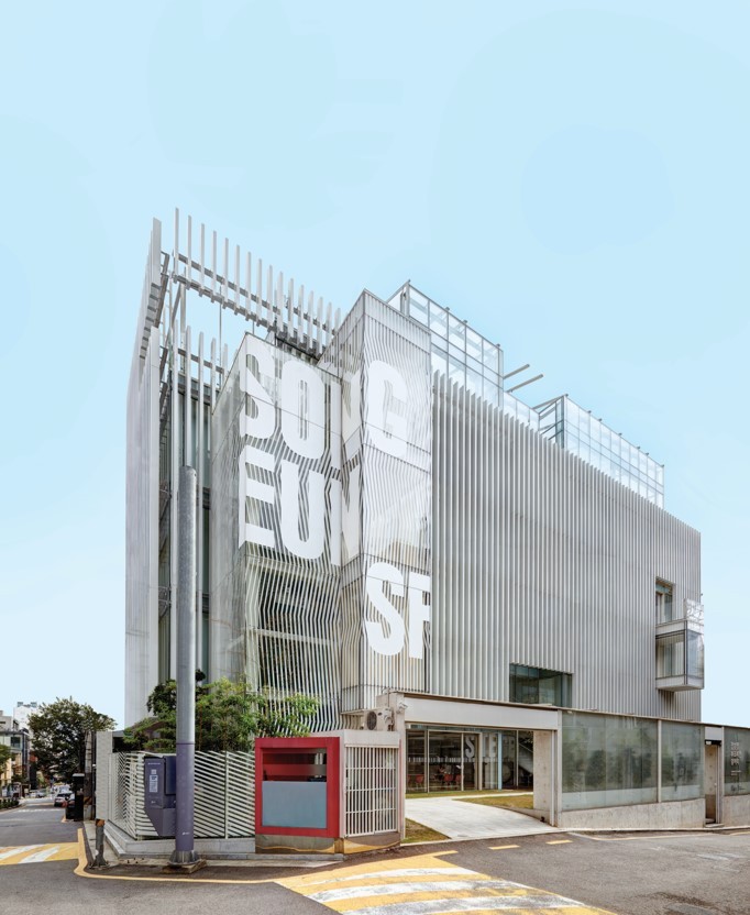 A view of SongEun ArtSpace in Gangnam-gu, southern Seoul. Tang Contemporary Art is located in the second-floor basement of the building. (Tang Contemporary Art)