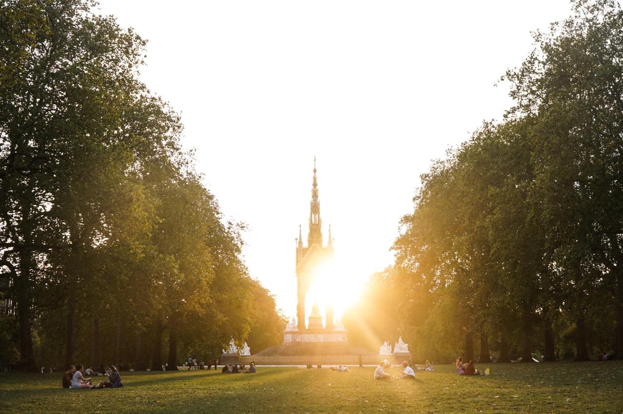 An image of Hyde Park in London (Courtesy of Markus Freise)