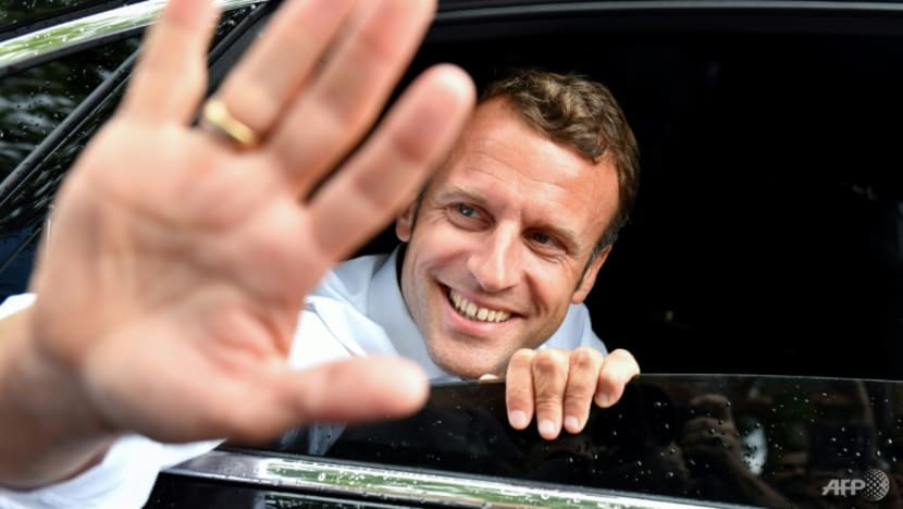 French President Emmanuel Macron. (AFP)