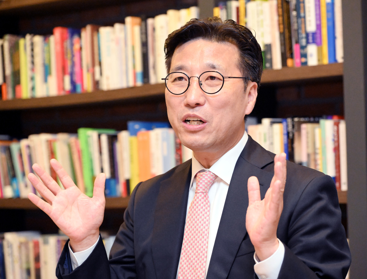 Han Dong-yeol, Seoul Business Agency's Chairman of the Board (Park Hyun-koo/ The Korea Herald)