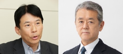 Hyundai Mobis Japan President Yukihiro Hattori (left) and Vice President Ryoichi Adachi (Hyundai Mobis)