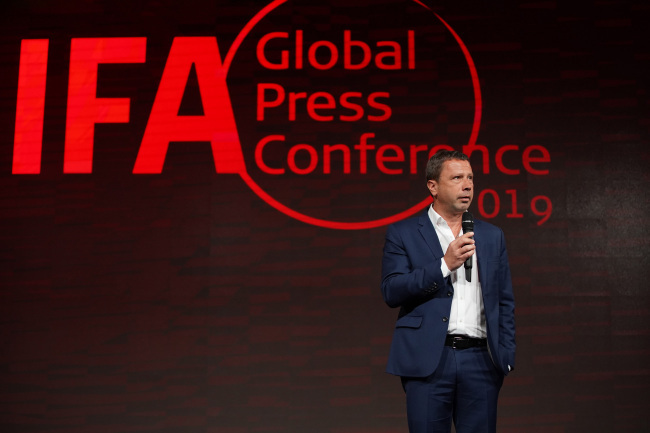 IFA Executive Director Jens Heithecker during IFA 2019 (Herald DB)