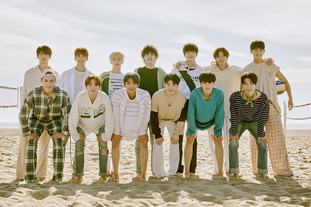 A photo of K-pop boy group Seventeen, provided by Pledis Entertainment. (Pledis Entertainment)