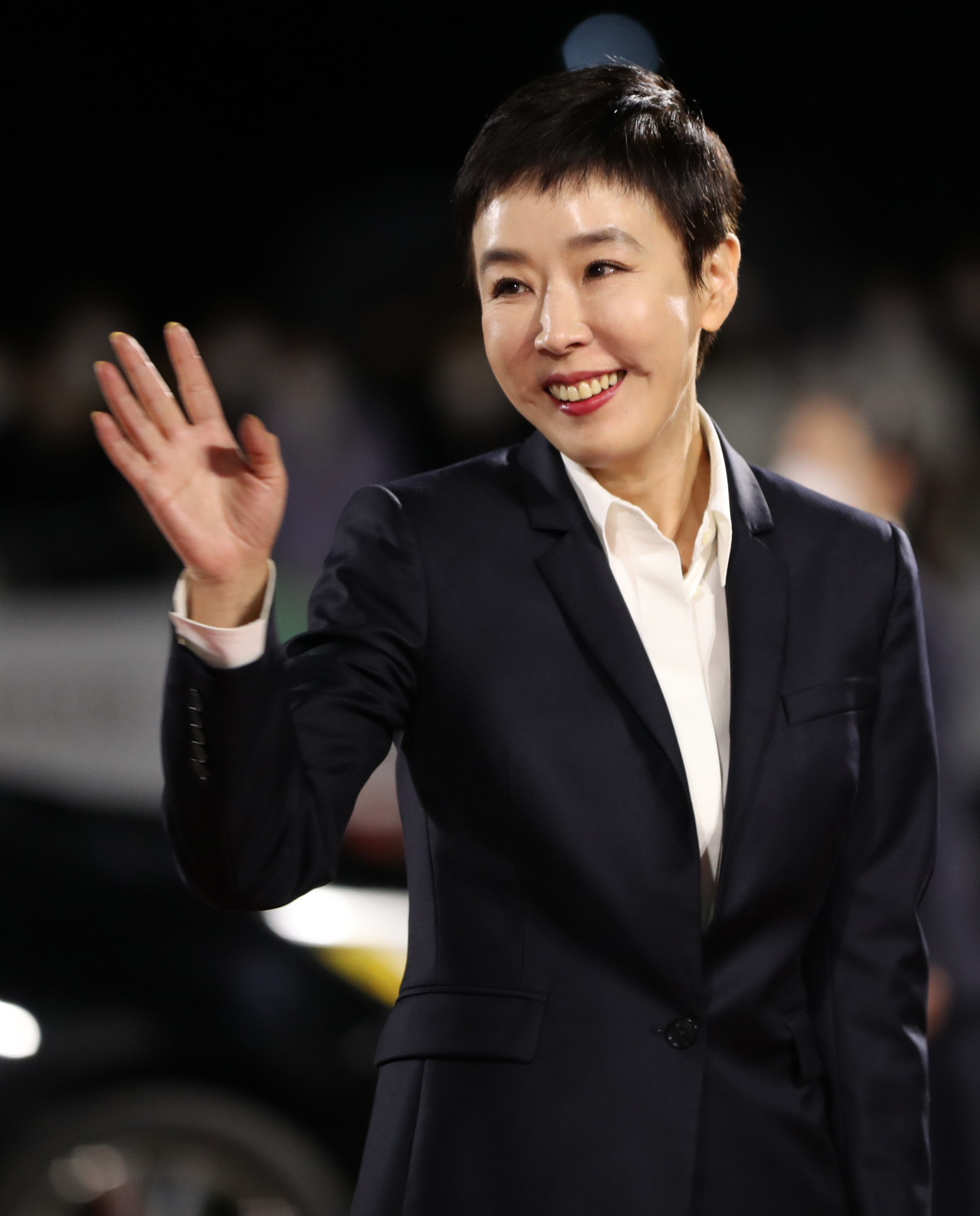 Kang Soo-youn in a file photo taken in October 2021 (Yonhap)