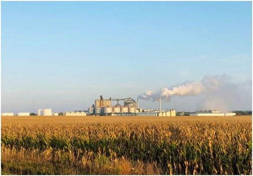 This file photo, provided by SK E&S on May 10, 2020, shows a view of a bioethanol production facility in the .S Midwest region. (Yonhap)
