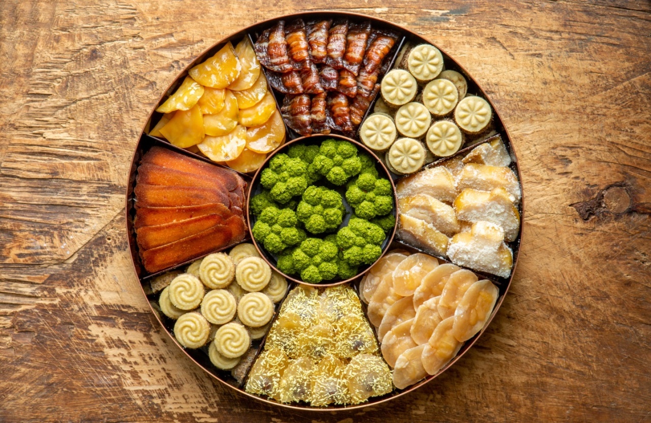 Gujeolpan, a traditional platter of nine delicacies (Mijeoggamgag)