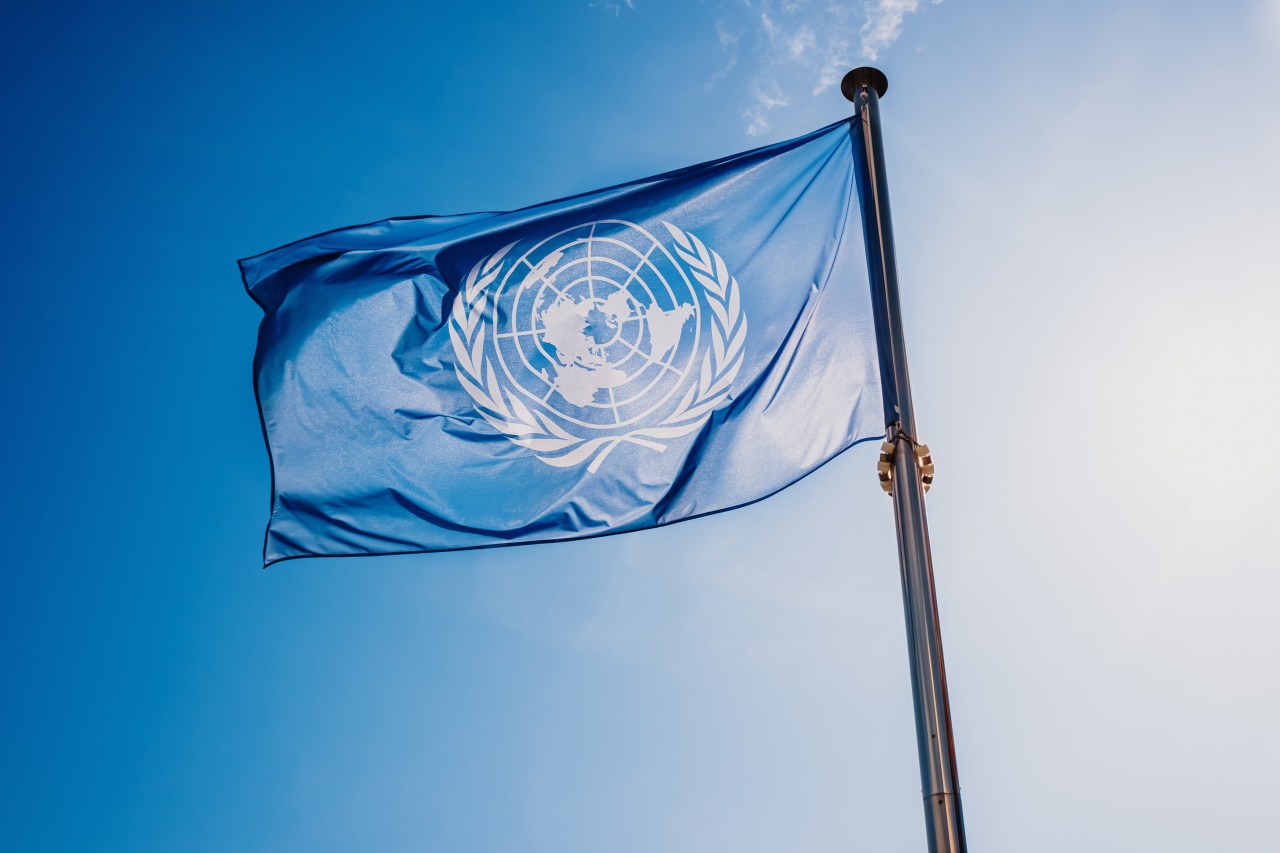 A UN flag. (123rf)