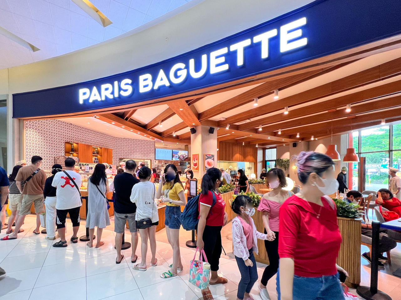 Paris Baguette store in South Tangerang, Banten Province, Indonesia (SPC)