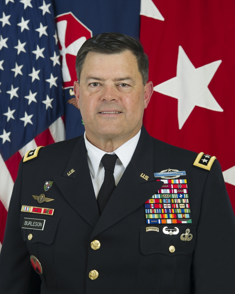 This photo from the US Forces Korea website shows Lieut. Gen. Willard M. Burleson, the head of the Eighth US Army. (US Forces Korea website)