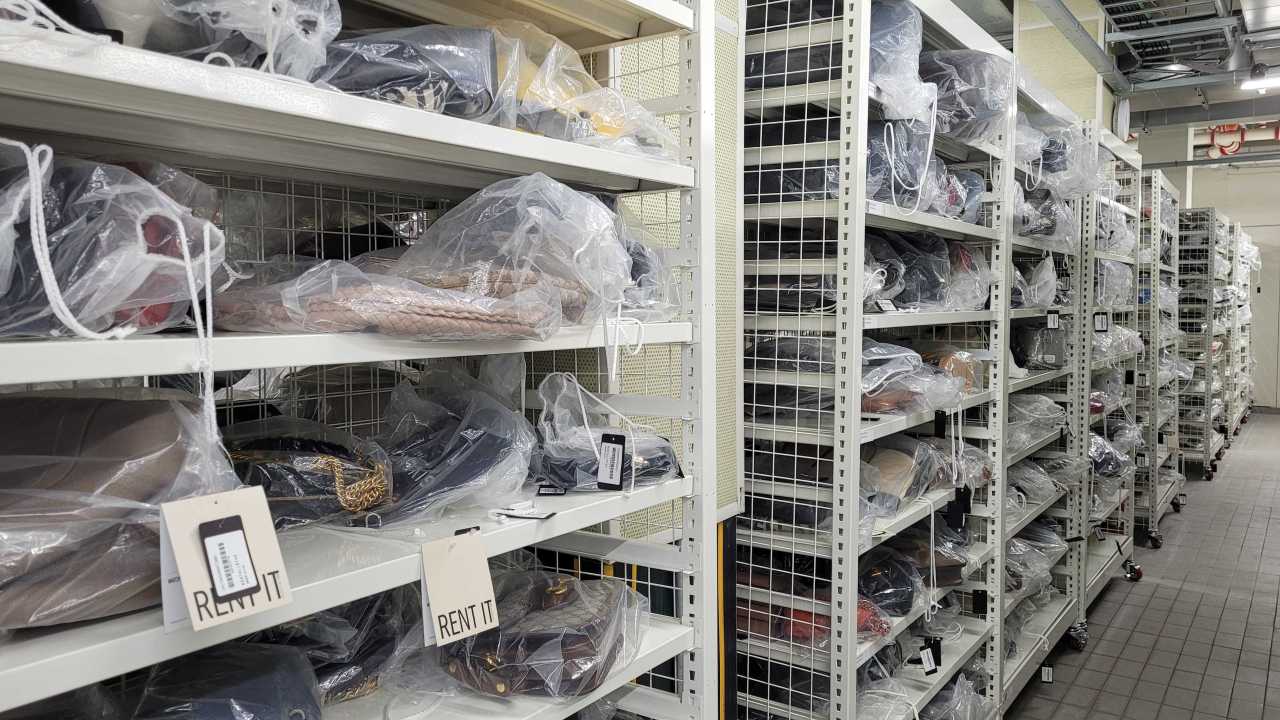 Luxury fashion items are stored in Reebonz's operation center located in Songpa-gu, southeastern Seoul. (Reebonz)