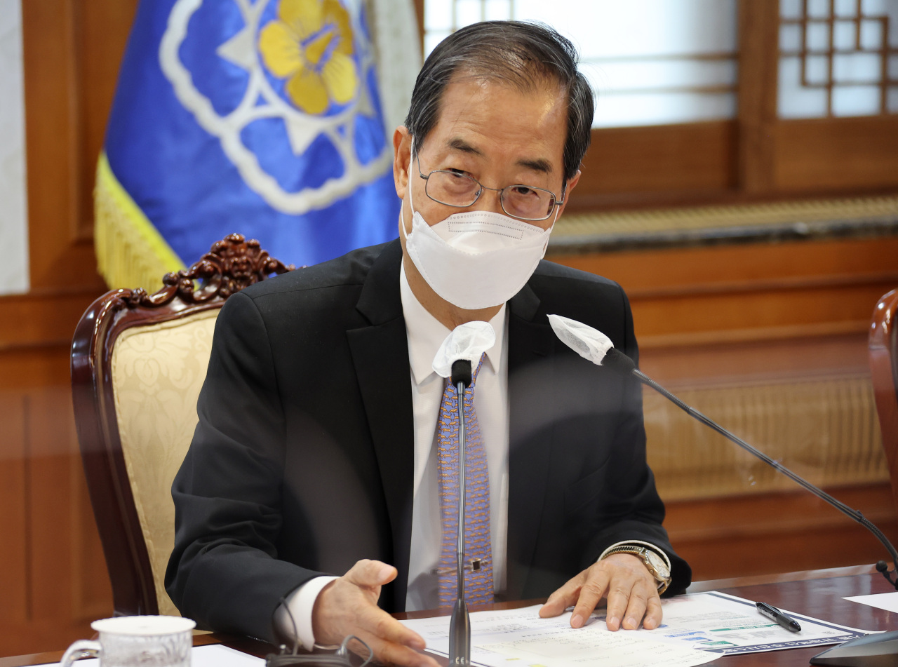 Prime Minister Han Duck-soo (Yonhap)