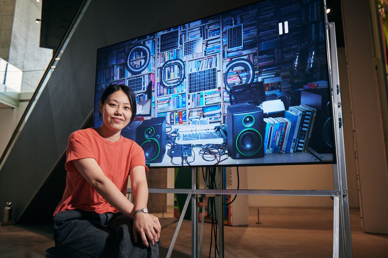 Video artist Cha Jea-min (Leeum Museum of Art)