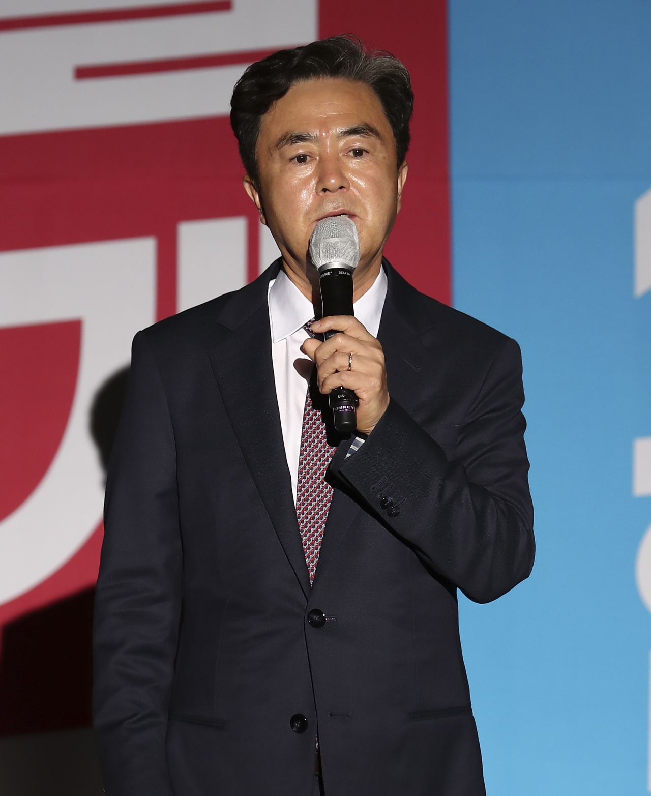 Kim Tae-heum, the ruling People Power Party’s candidate for the South Chungcheong gubernatorial election (Yonhap)