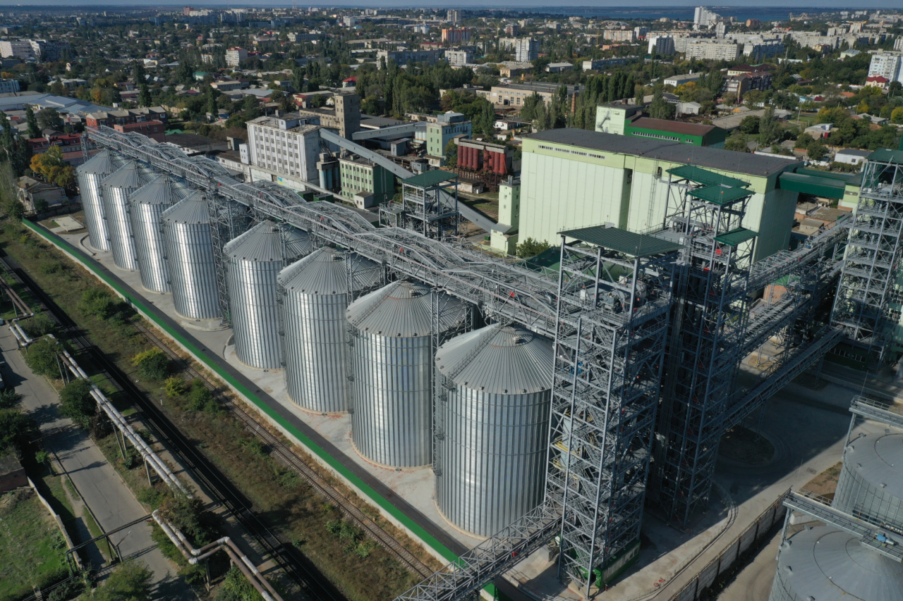Posco International’s grain export terminal in Ukraine (Posco International)